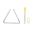 thumbnail image 4 of SHOWERORO Playing Percussion Instrument Triangle Bell Toy Metal Sound Stimulation for Boys Girls in Set, 4 of 8