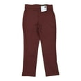 thumbnail image 2 of Christian Siriano Womens Ponte Pant (Rum Raisin, Small), 2 of 2