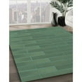 thumbnail image 3 of Ahgly Company Machine Washable Indoor Rectangle Transitional Medium Forest Green Area Rugs, 5' x 8', 3 of 7