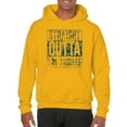 thumbnail image 5 of UGP Campus Apparel Straight Outta Los Angeles - California Football Hometown Pride Hoodie - 3X-Large - Gold, 5 of 6