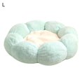 thumbnail image 2 of Coussin pour Chat Chien Fleur Imperméable Lavable Lit Chaud en Peluche pour Animaux, 2 of 10
