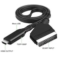 thumbnail image 1 of Cable convertidor a 1080P CUTICAT Adaptador de sonido 1 m para TV DVD, 1 of 8