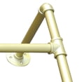 thumbnail image 5 of Clothes Rack, Gold Clothes Rack, Garment Display Rack 120x30x170cm, 5 of 7