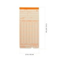 thumbnail image 4 of CIMAXIC 100 Sheets Double Sided Monthly Format for Commuting Records As Shown,7.36"X3.35"X0.04", 4 of 4
