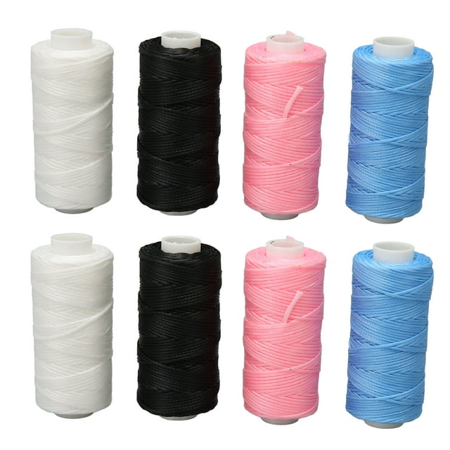 Wax String,8 Rolls Waxed Cord Wax Coated String Jewelry Making Rope Tailored for Perfection
