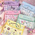 thumbnail image 3 of EASTHILL Sanrioed Anime Series Kawaii Mymelody Kuromi Cinnamoroll Kitty Dibujos Animados Certificado Bolsa De Tarjeta Pasaporte Almacenamiento, 3 of 4