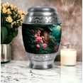 thumbnail image 5 of SABURIAL Rose Urn - Large Urns For Human Ashes Adult Man - Funeral Urns - Decorative Burial Urn For Mom & Dad - Combo Of 10 Inch & 3 Inch, 5 of 7