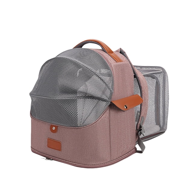 Sac à Dos pour Animaux en Nylon Confortable Résistant à la Mastication pour Chats Chiens Intérieur Extérieur Voyage Randonnée