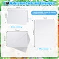 thumbnail image 2 of 100 tarjetas de acuarela en blanco Sabary, 12,7 x 17,8 cm, 300 g/m², 2 of 7