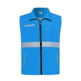 thumbnail image 4 of purcolt Womens Reflective Safety Vests Sleeveless High Visibility Construction Work Vest with Pockets and Zipper, 4 of 6