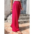 thumbnail image 3 of PTHTECHUS Women Casual Wide Leg Pants High Waisted Business Work Fashionable and versatile Casual Pants, 3 of 6