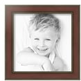 thumbnail image 2 of ArtToFrames 12" x 12" Honors Mahogany with Gold Picture Frame, 12x12 inch Brown Wood Poster Frame (WOM-5156), 2 Pack, 2 of 6
