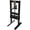 Black, variant on Luku 12 Ton Hydraulic Shop Press - Sturdy Adjustable H-Frame Press for Garage & Metalworking Tasks