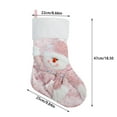thumbnail image 3 of Christmas Decorations Hangs Personalized Christmas Stockings 16 Inch Large Family Christmas Stocking Set Xmas Stocking For Fireplace Christmas Decorations Household pendant, 3 of 7