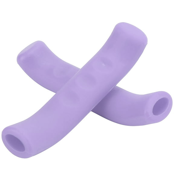 Brake Lever Protective Cover Silica Gel Handle Cycling Protection CoverPurple