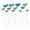 B2#E, variant on 50Pcs Colorful Butterfly Garden Stake Ornaments, Artificial Butterfly Flower Picks, Simulation Butterfly Lawn Decor Sticks, DIY Floral Vase Arrangement Butterfly Inserts, Fake Butterfly Stem Picks