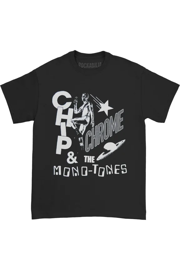 Reprint Rare Men's Neighbourhood Chip and the Monotones T-shirt Large Black