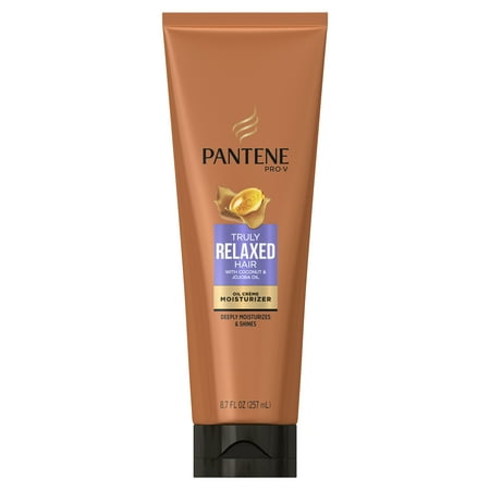 Pantene Pro-V Truly Relaxed Hair Oil Cream Moisturizer, 8.7 Fl (Best Hair Oil For Heat Protection)