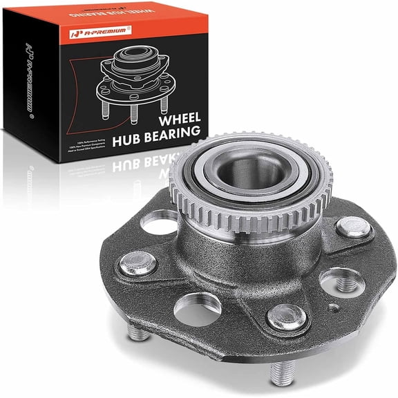 A-Premium Wheel Hub and Bearing Assembly Compatible with Honda Accord 1998-2002 Rear Left or Right