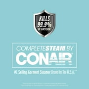 Conair Handheld Travel Garment Steamer for Clothes, CompleteSteam 1100W, For Home, Office and Travel GS2WB