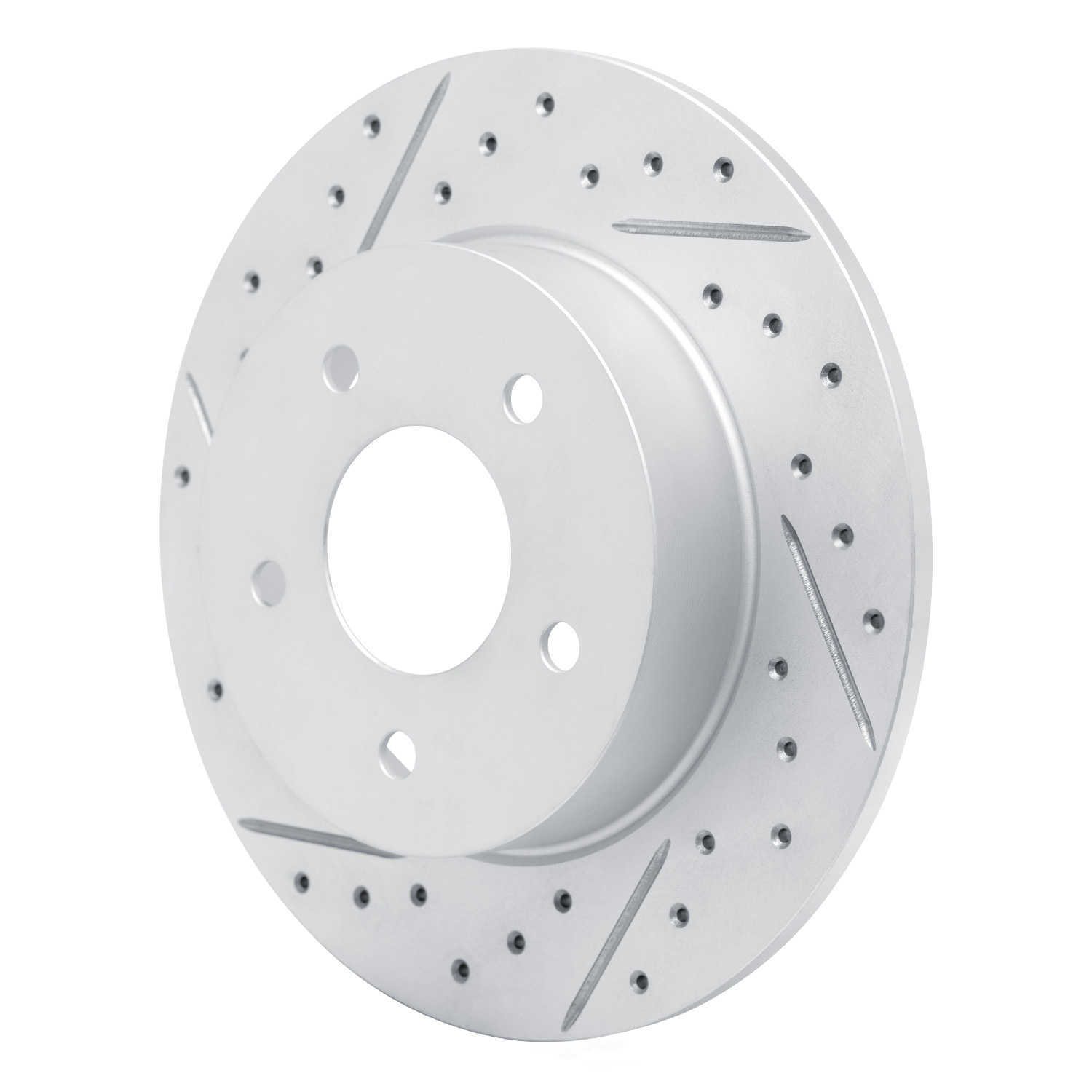 Dynamic Friction Company 830-67113L DFC Geoperformance Rotor - Drilled and Slotted