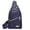 Blue, variant on LEFXSMR Sling Bag for Women & Man, Portable Multi Pocket Storage Bags with Adjustable Strap, Crossbody Bags for Women Men Outdoor Sport, Purple