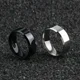 thumbnail image 5 of 2024 Fashion Charm Jewelry Ring for Men Women Stainless Steel Black Rings Wedding Engagement Band Quality Matte Male Jewelry, 5 of 5
