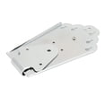 thumbnail image 3 of Electric Guitar Bridge Replacement, Wear Resistant High Strength Fan Shape High Reliability Guitar Bridge Easy Operate Durable  For Semi Hollow Electric Guitar Silver, 3 of 8