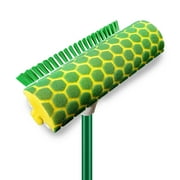 Libman Nitty Gritty Sponge Mop with Scrub Brush and Steel Handle