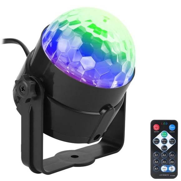 Zshan LED remote control mini magic ball crystal magic ball lamp dance table lamp KTV stage lamp