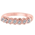 thumbnail image 2 of Aonejewelry 0.50 Ct. Ctw Engagement Wedding Band In 10K Solid Rose Gold, 2 of 3