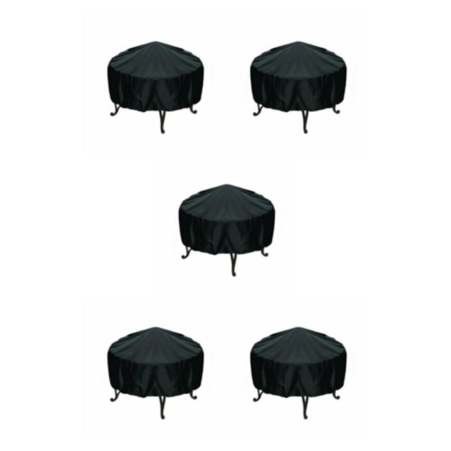 mmirethe Nylon Elegant Barbecue Cover With Oxford For Style And Durability Easy To Install Fire Table Cover 102*45cm 5Set