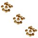 thumbnail image 2 of Moyic 200pcs / set Pétalos artificiales de larga duración - Elegantes para decoraciones de bodas y cumpleaños B28Marrón amarillento Type1 NO1, 2 of 6