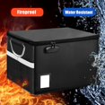 thumbnail image 2 of Fireproof Document Box with Lock, Water-Resistant Safe Storage Cabinet for Letter/Legal Folders, 2 of 5