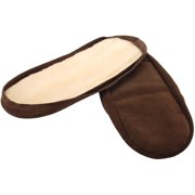 Men's Suede Soles 12" 1 Pair Sizes 12 & Up-Dark Brown, Pk 1, Somerset Designs