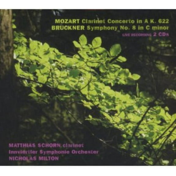 Matthias Schorn - Clarinet Concerto / Symphony No 8 - Music & Performance - CD