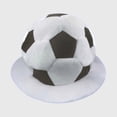 thumbnail image 2 of Football Fan Bucket Hat with Soccer Ball Design, Adult Cheering Cap for Matches, Casual Outdoor Sports Headwear, 2 of 3