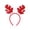 mixed colours#693, variant on RuiJiao Festive Christmas Headband with Non-Woven Fabric and Plastic Design, Holiday Party Hair Accessories for Kids and Adults, 8.66x9.45 Inch Xmas Decor Gift