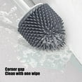 thumbnail image 5 of YMARPT Toilet Brush With Bristles Bathroom Cleaning Bowl Brush Kit Modern And Compact Toilet Cleaner Brush Long Handle Bristles For Bathroom for Home Household Cleaning, 5 of 6