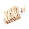 thumbnail image 4 of Uxcell 60pcs Pinzas de Madera para Fotos, Papel y Ropa de 60mm de Largo, 4 of 5