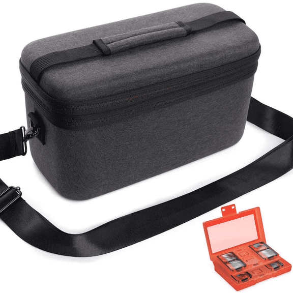 Portable Carrying Case for Switch 2, Hard Travel Storage Protective Case with Handle and Shoulder Strap Compatible with Console, Dock, and Accessories