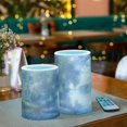 thumbnail image 3 of Yayeee Flameless Candles with Remote Flickering Battery Operated Multi Color Changing, Plants and River, 3 of 7