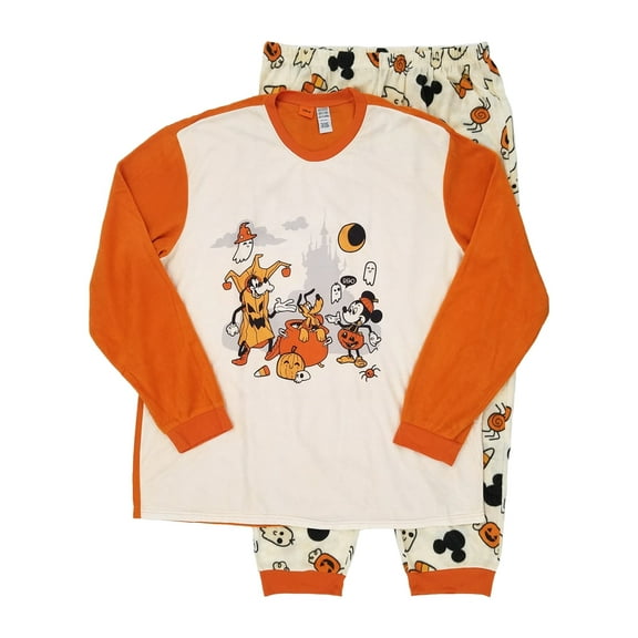 Mens Disney Mickey Mouse Halloween Sleepwear Pajamas Sleep Set Pajama Set XXL