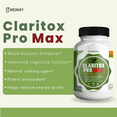 thumbnail image 5 of Claritox Pro Max Extra Strength Supplement for Mood Booster, Cognitive Support & Restore Energy Level, 5 of 6