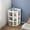 White, variant on NEWSENDY Corner Cabinet,9 Cubby Corner with USB Ports and Outlets,3-Tier Corner Storage Cabinetfor Small Space,Wooden Corner Bookshelf for Living Room,Rustic Brown