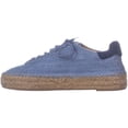 thumbnail image 3 of MARC FISHER Womens Light Blue Denim Espadrille Padded Ltd Mandia2 Round Toe Platform Lace-Up Athletic Sneakers Shoes 6.5 M, 3 of 6
