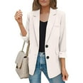 thumbnail image 2 of Women Button Jacket Cute Button down Shirts for Women Women Vest Jacket plus Size Womens Casual Jacket Casual Fall Jackets for Women Woman Flannel Jacket Women S Vest Zip up Women Jacket Women Casual, 2 of 4