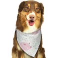 thumbnail image 6 of Naloa Cute Pigs Dog Bandanas 1PC Washable Triangle Dog Scarfs Premium Durable Fabric, for Small Medium Large Dogs and Cats, 6 of 6
