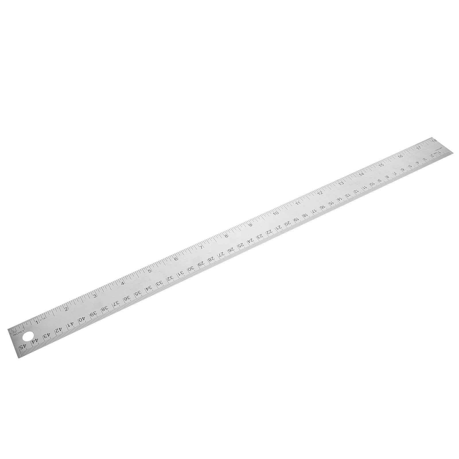 Office Depot Stainless Steel Ruler, 18in., Silver, NB