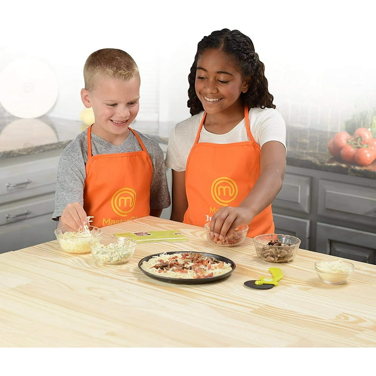 Masterchef Junior Cooking Essentials Set - 9 PC Kit Includes Real Cookware for Kids Recipes and Apron